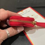 Piper K | Heart Bag Charm w/ Zipper Pocket Red Photo 5