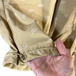 Fabletics  Iggy Jogger Pants Size M/L‎ Tan All-Over Logo Print Sporty Athletic Photo 5