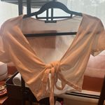 Brandy Melville Wrap Top Photo 0