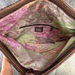 The Sak  Pax Crossbody Purse Brown Leather Bag Adjustable Strap Urban Hippie Boho Photo 12