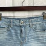 American Eagle Womens Shorts Denim Jean High Rise Roll Cuff Size 10 Photo 3