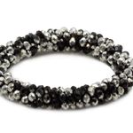 RETAIL $50 Kinsley Armelle Isabella Collection Tailor Bracelet (Limited Edition) Black Photo 0