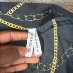 Truly 4 You Black Chain Link Button Down Dress SIZE S Photo 2