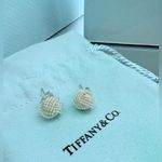 Tiffany & Co. Rare Somerset Twist Knot Earrings in Sterling Silver 925 Retired Photo 1