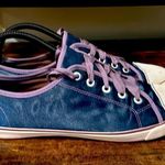 Boden Blue Satin Sneakers size 41‎ (9.5 US) Photo 0