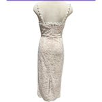 LULU’S All My Love For You White Lace Sleeveless
Midi Dress Size S Photo 11