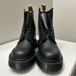 Dr. Martens Dr. Doc Martens 1460 Vegan Bex Mono Lace Up Black Out Leather Women's Boots Sz 5 Photo 10