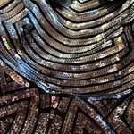 BCBGMAXAZRIA  Sequined Dress In Color Black/Comb Size 2 Photo 15