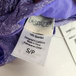 l*space L* Marley Bikini Top in Amethyst Purple Metallic Size Small NWT Underwire Photo 5