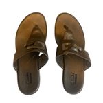 Clarks  Sandals Women's Size 6 Metallic Platform Leather Photo 5