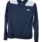 Vineyard Vines Shep Sailboat Quarter Zip Pullover Navy Blue Size XS Photo 0