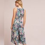 Anthropologie Selena Floral Jumpsuit Plenty by Tracy Reese Size M Purple Size M Photo 4