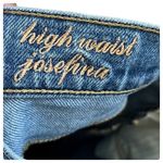 7 For All Mankind High Waist Josefina With Angled Seams Raw Hem Jean Size 26 Photo 11