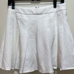 SheIn Pleated Skirt ~ Size Medium ~ Ivory~ Lined Photo 0