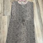 Moodie Leopard Muscle Sleeve Dress brown black size Medium Photo 4