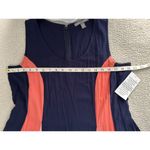 Jessica London Navy Sunset Color Block Tank Maxi Dress Size 14W Photo 9
