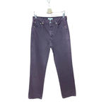 RE/DONE  90s High Rise Loose Jeans Wine Dipped Denim‎ Size 29 Photo 2