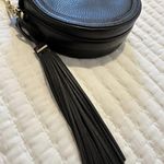 Ted Baker Errinn Black Bovine Leather Tassel Circle Small Crossbody Bag Photo 2