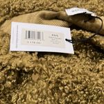 We Wore What NWT Teddy Faux Fur Shacket OLIVE Green Photo 9