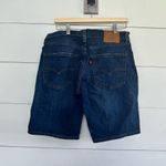 Levi's Levi’s Women’s 33 Dark Wash Shorts Premium Photo 1