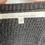Rachel Roy RACHEL by  Tulip Back Metallic-Speckled Sweater Photo 5