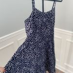 Gap NWT  Navy Floral Sleeveless Knee Length Dress Size Small Photo 1