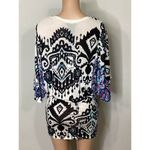 Hale Bob New. silk print mini dress. Normally $228 Photo 4