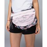 Lululemon  Go Lightly Bag Black Gray Pink Camo Adjustable Crossbody Bag Size OS Photo 2