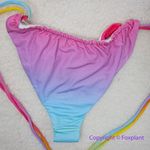 NEW Monica Hansen Beachwear MHB miami vice string bikini bottom, size s Pink Photo 9