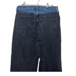 Abercrombie & Fitch ’90s Relaxed High Rise Jeans Women’s Size 30 Two Tone Photo 5