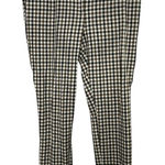 Loft  Brown & Black Check Curvy SKinny Pants Women's 16T 16 Tall Photo 0