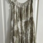 By The River Green And White Dress Photo 2