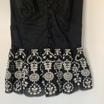 EXPRESS Low Back Black Peplum Tank, Medium NWOT Photo 1