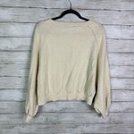 Free People Found My Friend Pullover Sweater Cream Size XS Photo 5