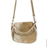 Kate Spade  Beige Leather Shoulder Bag‎ Gold Accents Casual Women's Handbag Photo 5