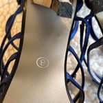 Two Lips Sexy Embellished Strappy 4” Heels Sz 8 Blue Photo 9