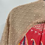 Ivy Jane  Duster Kimono Coverup  XS open cardigan mixed media print oversized Photo 6