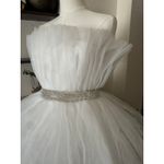 Altard State Gemma Tulle Dress With Rhinestone Waist Mini Dress Size M NWT White Size M Photo 3