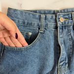 SheIn Blue Denim Mini Skirt Size Small Photo 2