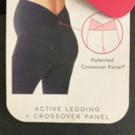 Isabel Maternity Size Small Camouflage Active Legging + Crossover Panel New Green Photo 3