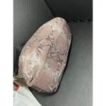 Furla ‎ Womens Snakeskin Leather Shoulder Bag Purse Made In Italy Hobo Style Photo 3