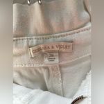 Chelsea and Violet  Paperbag Waist Tie Belt High Rise Stretch Denim Shorts Photo 2