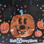 Parks Walt Disney World Canvas Tote Bag Halloween Pumpkin Mickey Mouse Photo 1