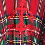 Charter Club Vtg  ladies Plaid Multi Color Crewneck Sweater with Anchor size L Photo 1