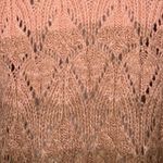 Heartloom  Sweater Womens Medium Pink Ombre Open Knit Comfy Casual Bohemian‎ Photo 5