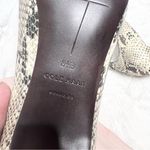 Cole Haan  Jacinda Python Snake Print Peep Toe Pumps Size 8.5 Photo 10