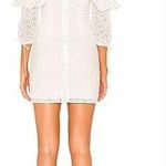superdown Martina Ruffle Dress in White Small Photo 1