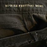 American Eagle  Size 00 Women's Teen Girl Black Denim Skirt New with tag NWT Photo 7