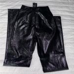 White Fox Boutique  Black Leather Pants Photo 2
