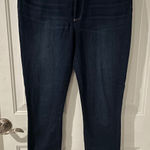 Paige  High Rise Hoxton Ankle Jeans Dark‎ Wash Denim Comfort Stretch Size 30 Photo 0